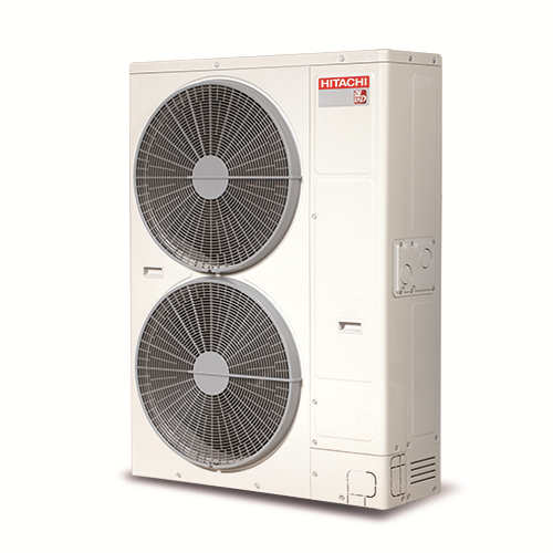 日立强热整体式地暖中央空调家用二合一 一拖五地暖100平