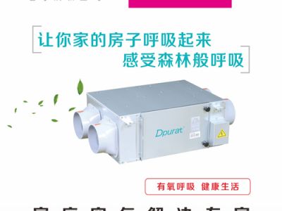 Dpurat德普莱太超薄全热交换器新风系统